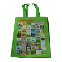 梧州LB11覆膜无纺布广告袋